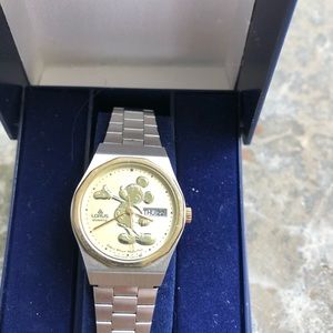 Lorus Mickey & Co Ladies Two Tone Watch Link Band